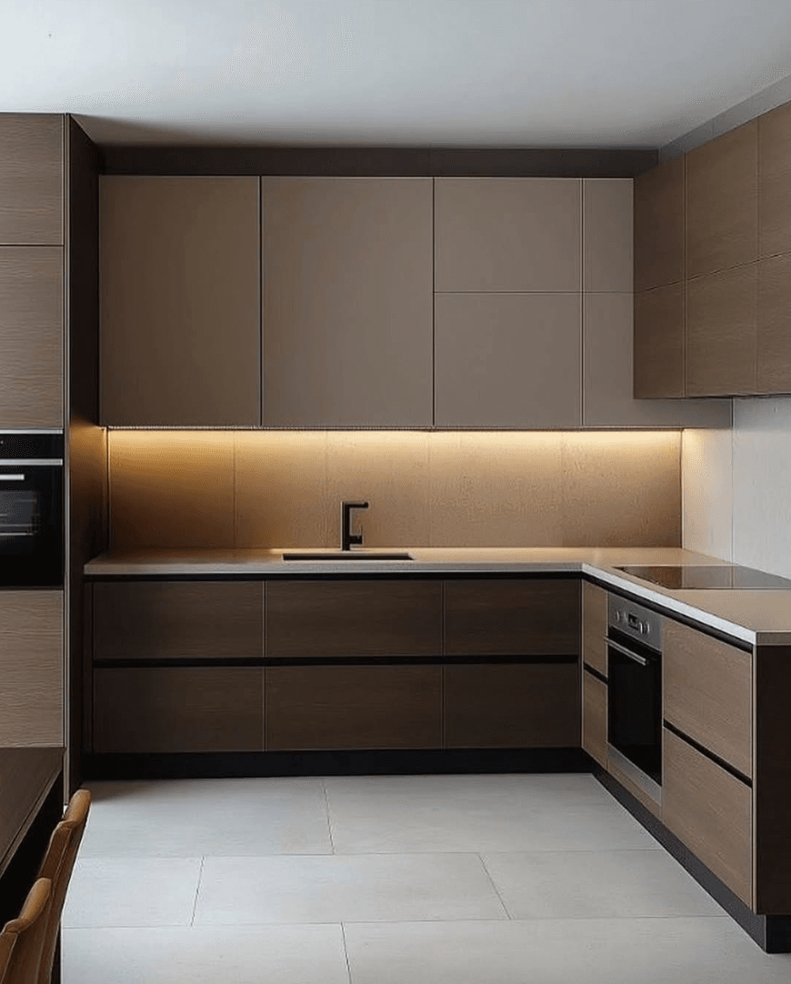 Stylish Kitchen Setup Design