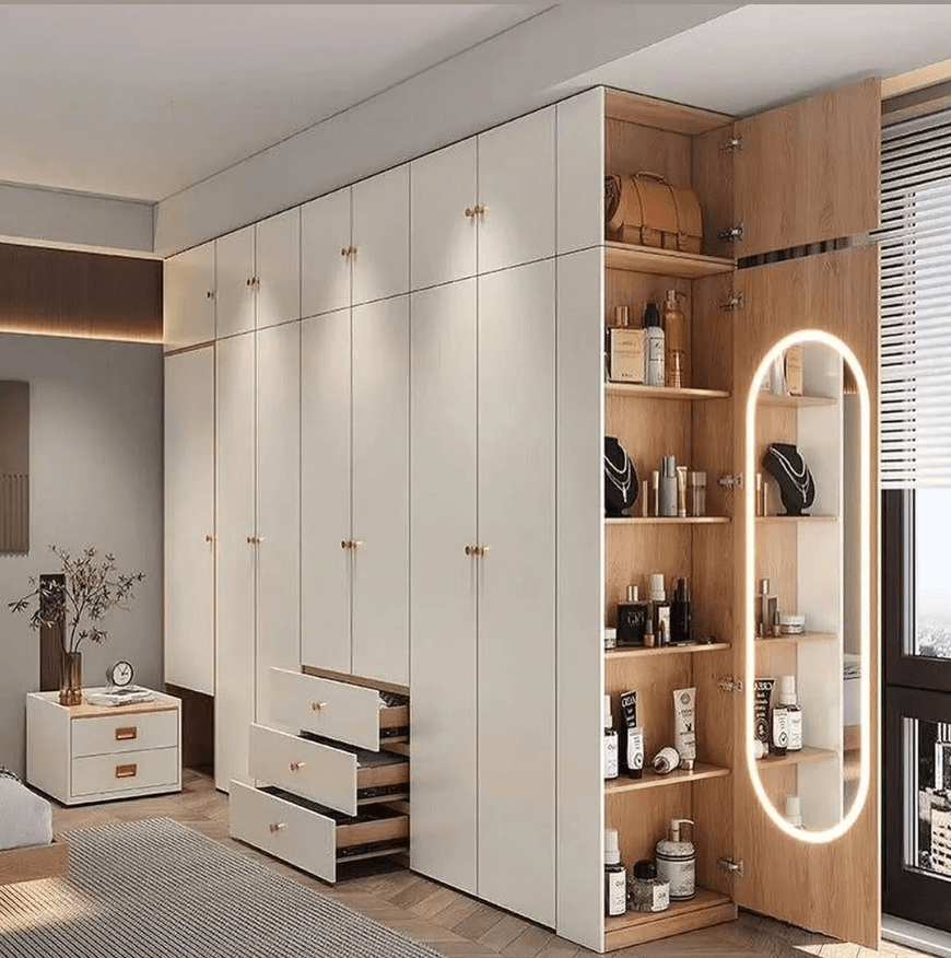 Sleek Wardrobe Finish