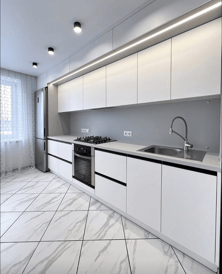 Modern Kitchen Detail View